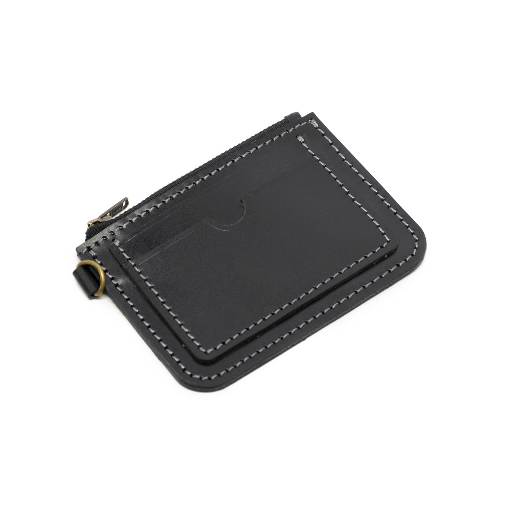 dompet kartu kulit asli card wallet slim stnk uang koin PHWL1043