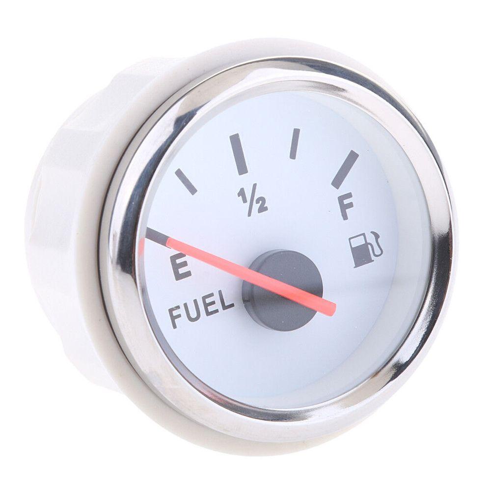 Top Fuel Level Gauge 52mm 9-32V Auto Yacht Backlight Mobil RV Marine