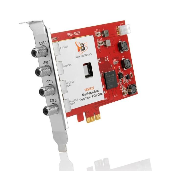 Tv Card | Tv Tuner S2+T2 Pci-E Card - Tbs6522 Multi Satndard