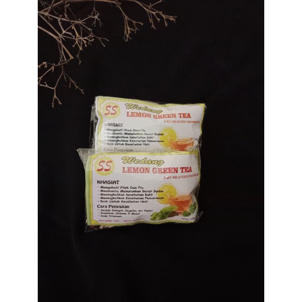 

Wedang Lemon Green Tea Herbal Rempah JSR