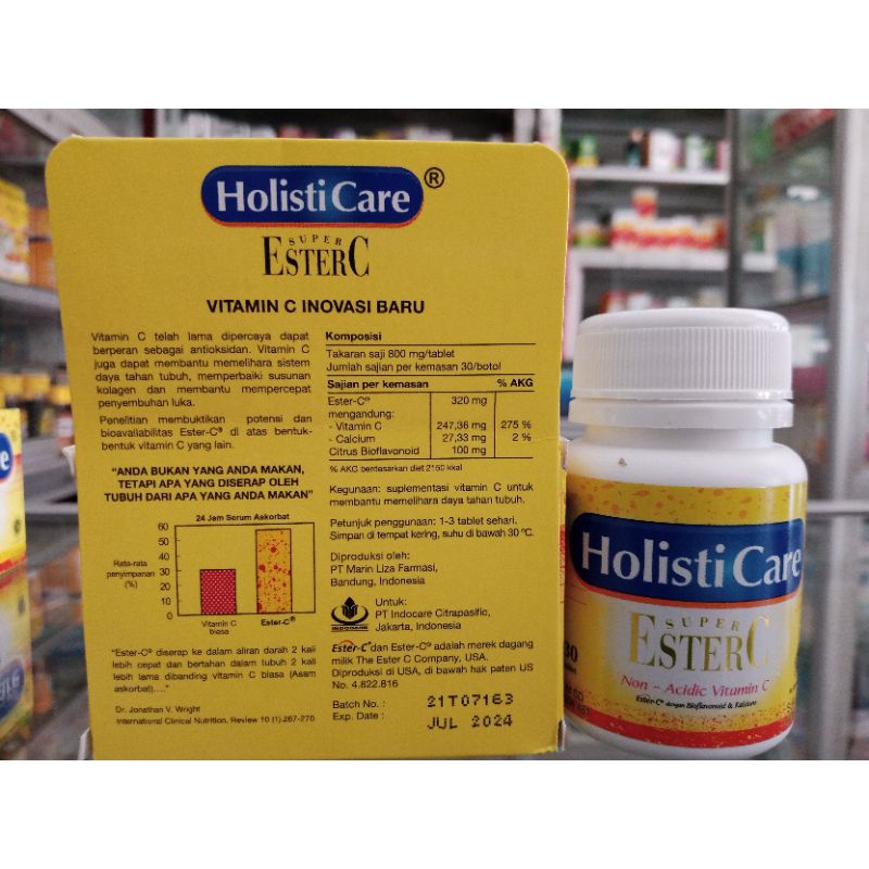 Holisticare Ester C Isi 30 - ED 01/2025