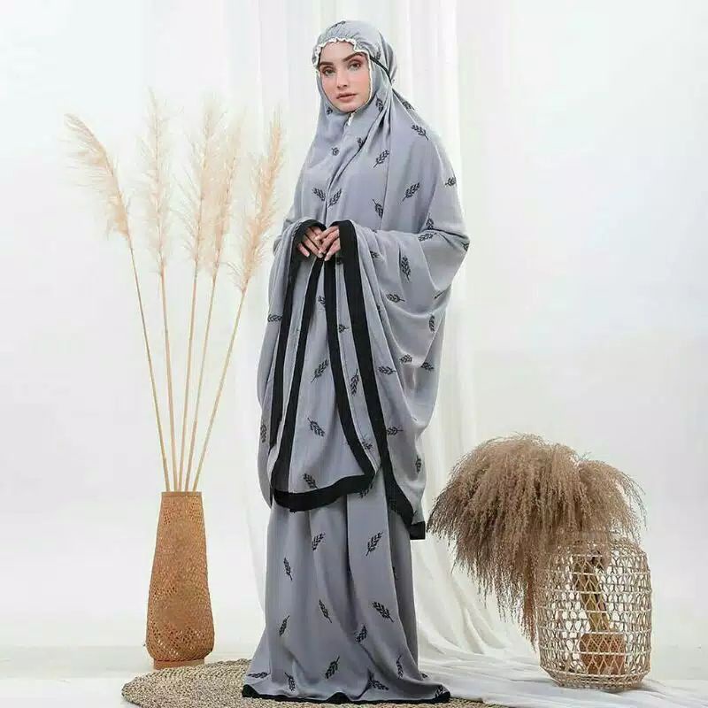 Mukena Bordir Daily Tropical|Mukena Raisa|Mukena Jumbo