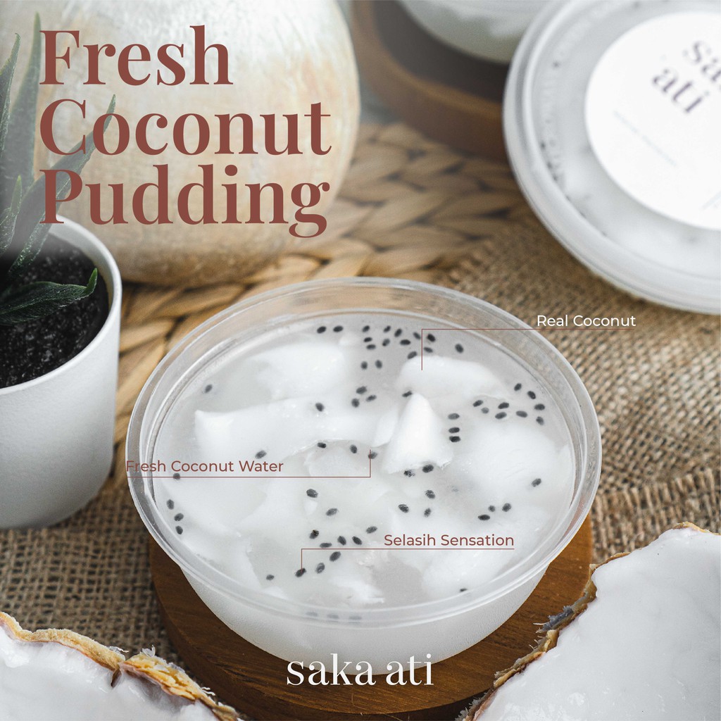 

Puding Kelapa Saka Ati - 5 cup