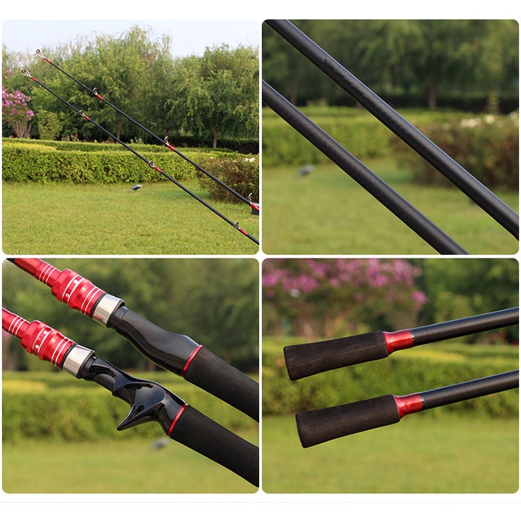 Max drag 15kg Joran pancing Set 1.65M Spinning Fishing Rod with 5.2:1 Reel Combo for Bass with lure Hook Fishing Tackle Setelan pancing