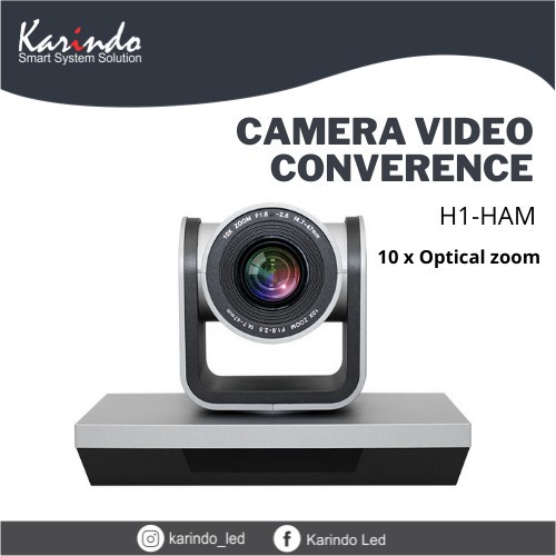 Karindo Camera Video Converence H1-HAM(10x optical Zoom/webcam/camera)