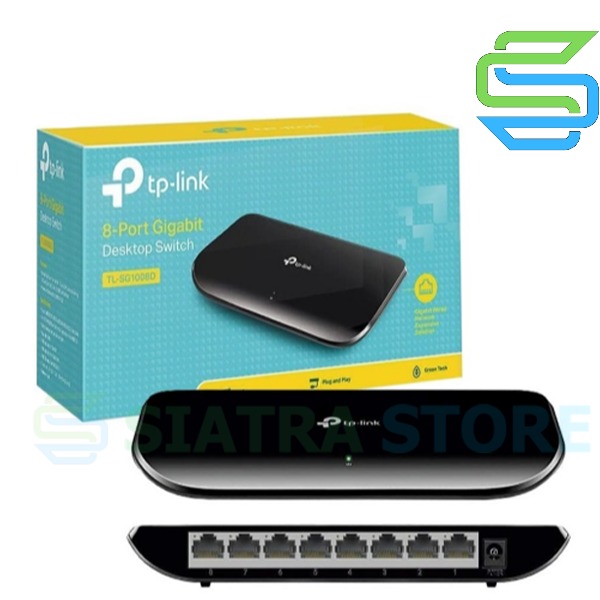 TP-LINK TL SG1008D 8-Port Gigabit Desktop Switch