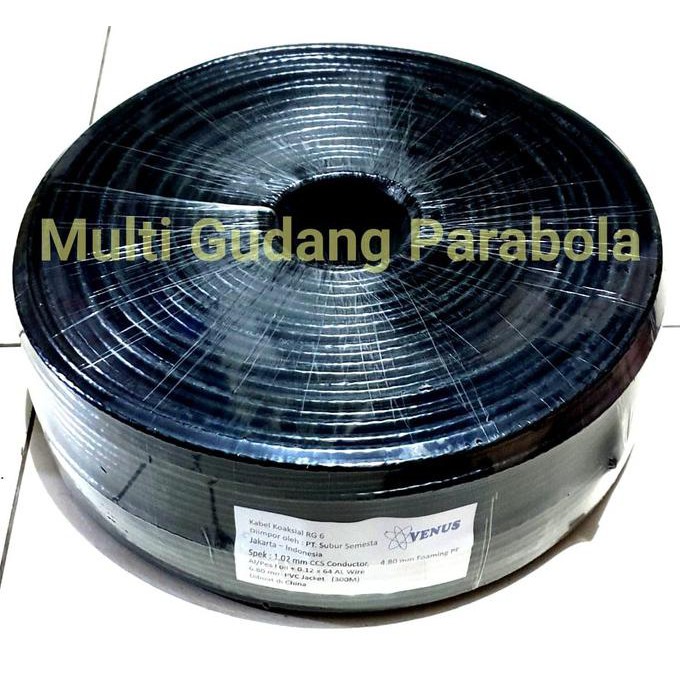 KABEL VENUS RG 6 PANJANG 300 METER