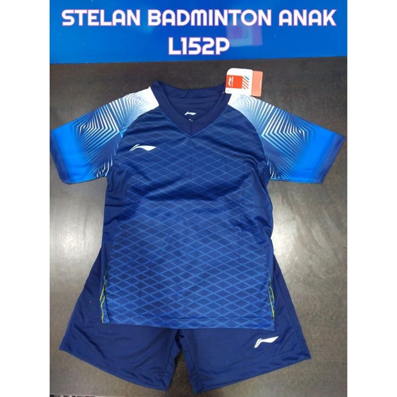 BAJU BADMINTON ANAK ANAK/SETELAN ANAK BULUTANGKIS LINING