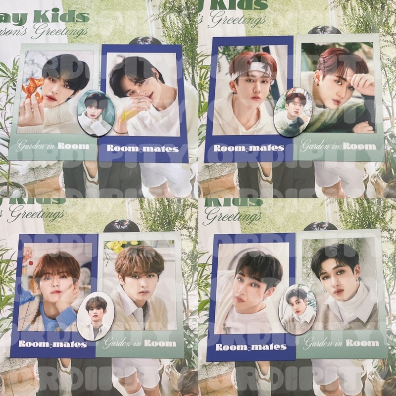 SHARING STRAY KIDS SEASON GREETINGS 2022 BENEFIT PC CHANGBIN JEONGIN IN BANGCHAN HYUNJIN LEE KNOW HA