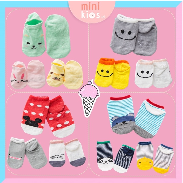 KAOS KAKI BAYI COTTON PREMIUM 0 - 36 BULAN CUTE