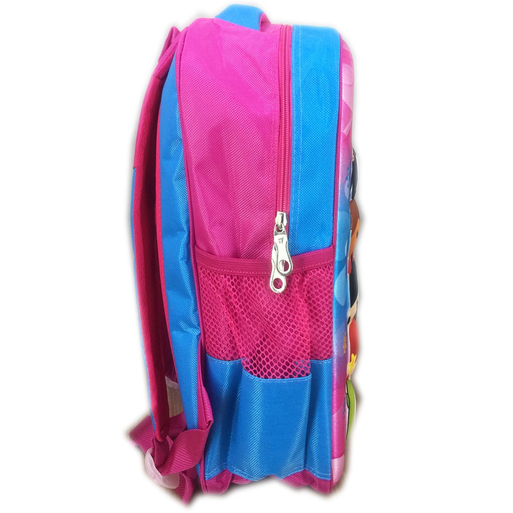 Tas Ransel Sekolah Anak SD PINK mouse embos t svm 3D Timbul Hard Cover LB