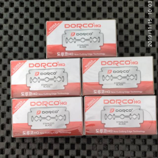 Silet Dorco merah 5pack