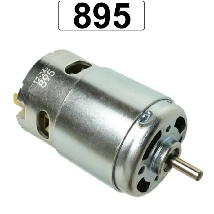 Motor Dinamo Brushed DC 895 12V full Bearing