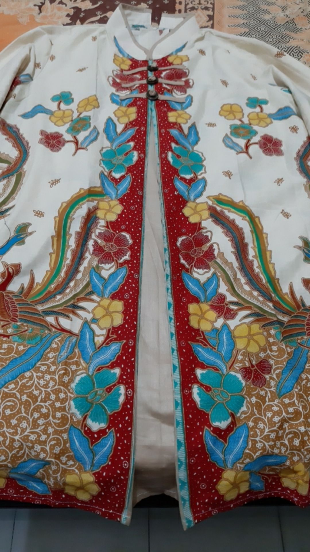 Tunik Dhanur Dara | Dress Batik Wanita Model Flui Depan