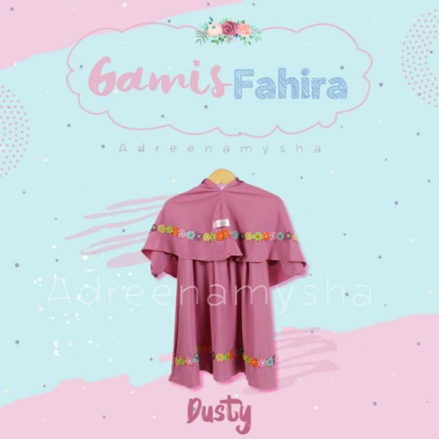 GAMIS FAHIRA SIZE 0-3 TAHUN GAMIS ANAK DAN BAYI