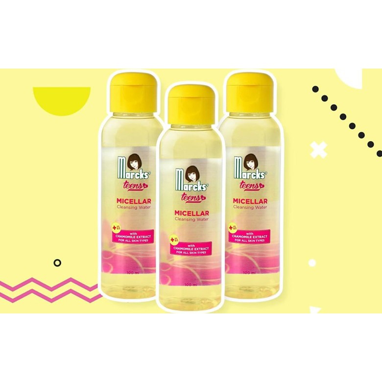 MARCKS Teens Micellar Water 100ml dan 250 ml