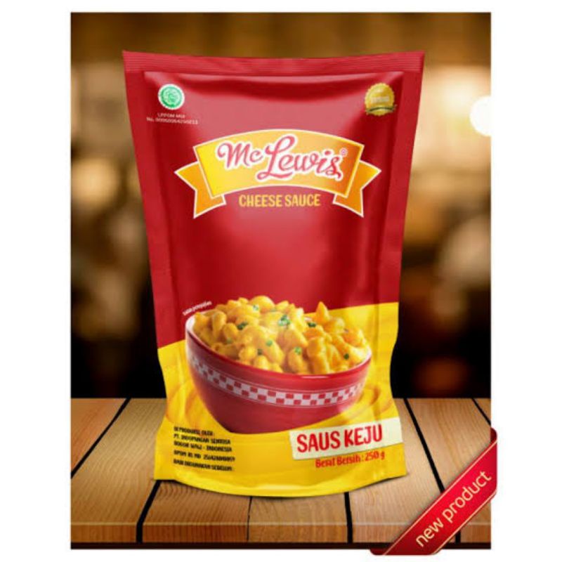 

MC Lewis Saus Keju 250 Gram