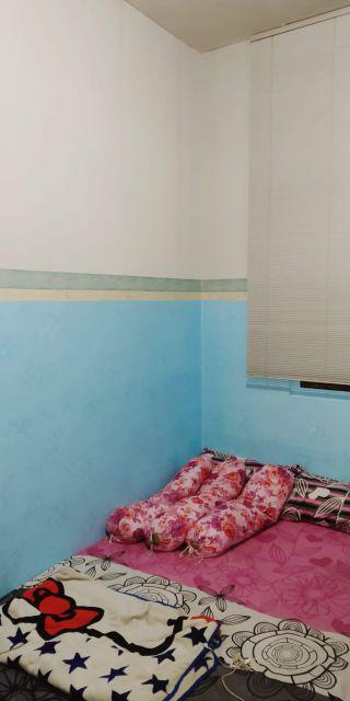 L001ls Wallpaper Sticker Ku - Biru 45cm X 9-10m Wallpaper Dinding