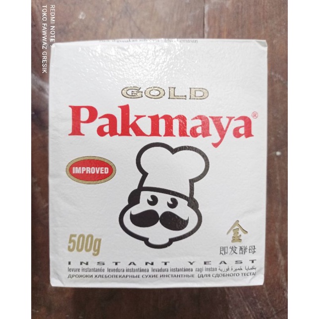 Pakmaya Gold Fermipan Ragi Kering Halal 500gr / Ragi Pakmaya Gold 500 gr