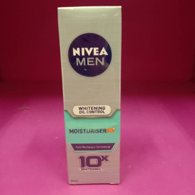 nivea men whitening oil control total recharge moisturizer