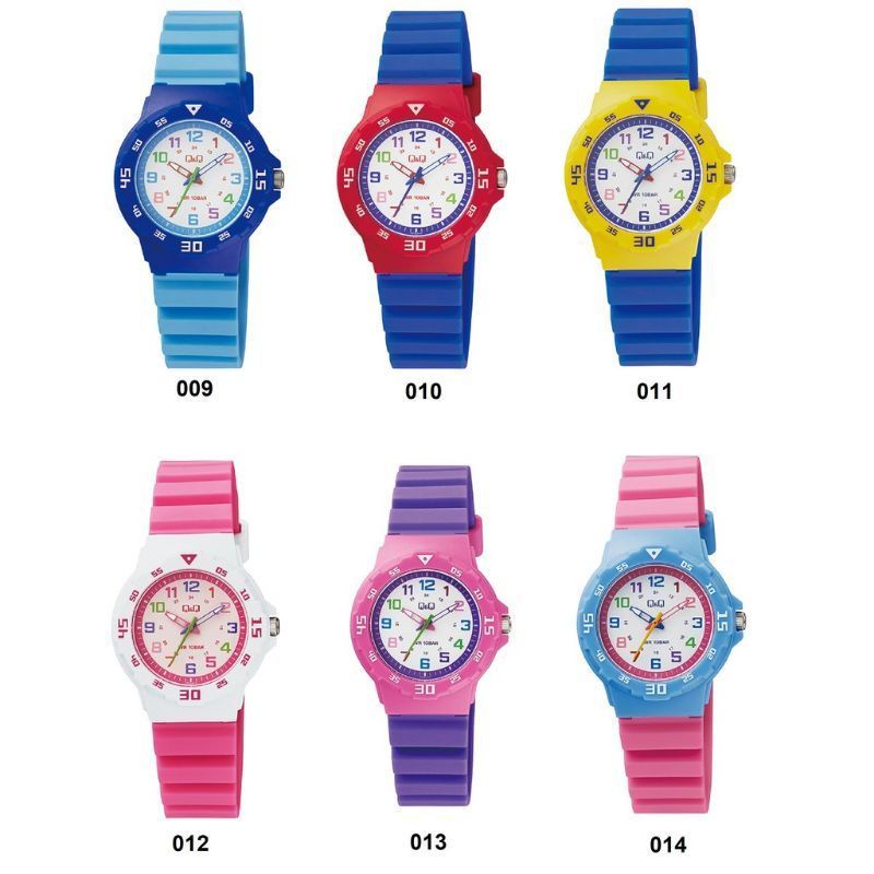 Murah Jam tangan Sport wanita &amp; anak Q&amp;Q VR19 VR19 VR19J Water Resist Original