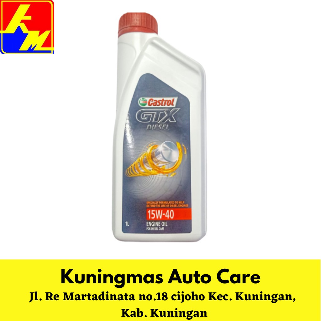 Oli Mesin Castrol GTX Diesel 15W-40 Original 100 %