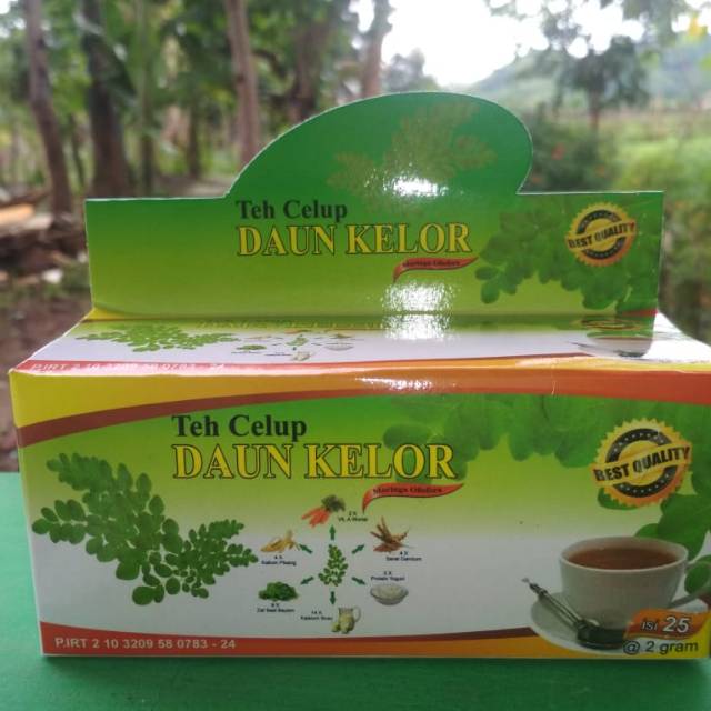 

Teh Celup Daun Kelor