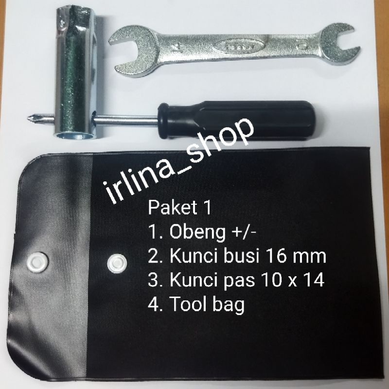 Paket tool kit sepeda motor