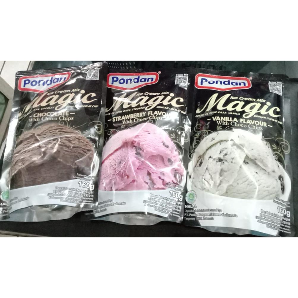 

PONDAN ICE CREAM MAGIC POUCH 160GR