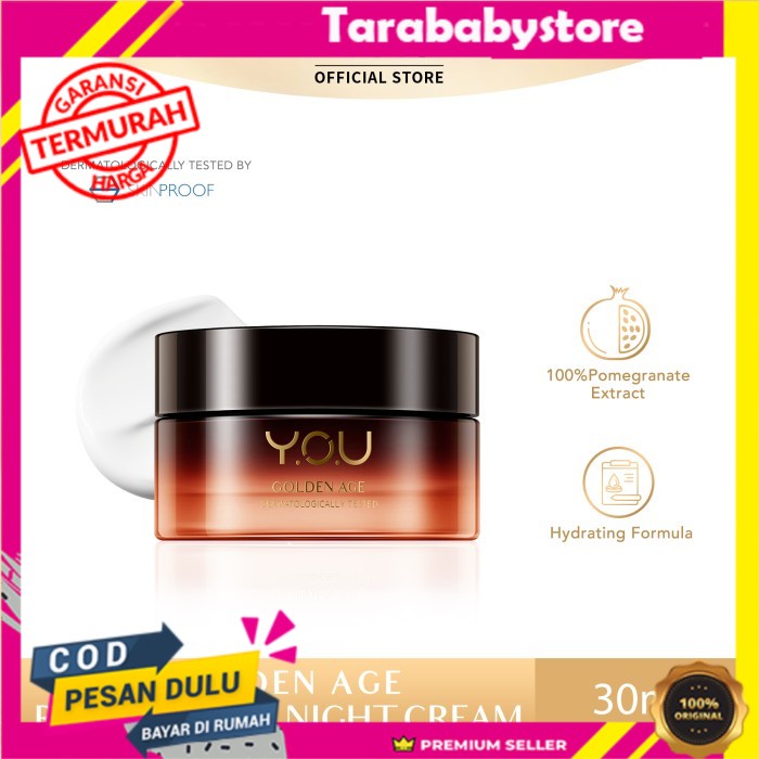 YOU Golden Age Revitalizing Night Cream 30g TARABABYSTORE