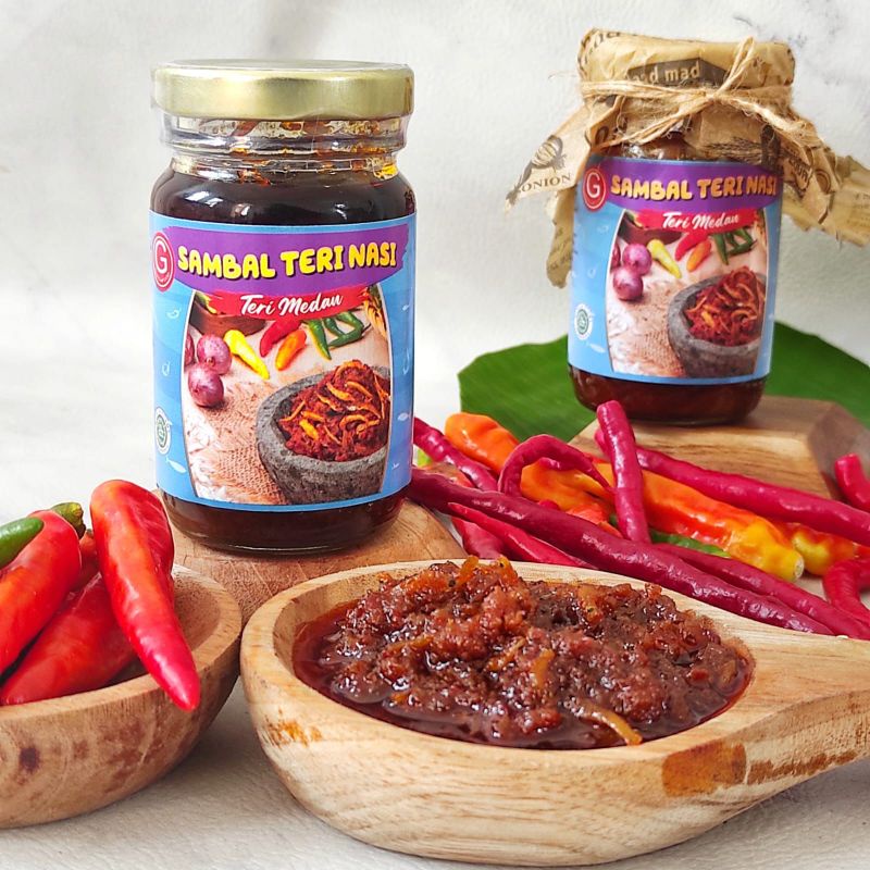 

Sambal Teri Nasi Garciafood 120gr