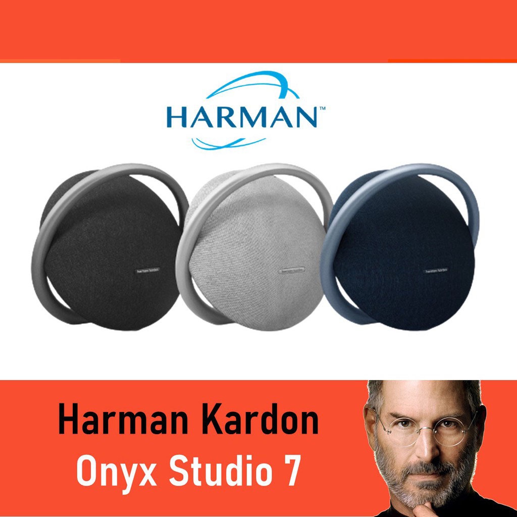 Harman Kardon Onyx Studio  7 | 8 Bluetooth Portable Speaker Asli Original