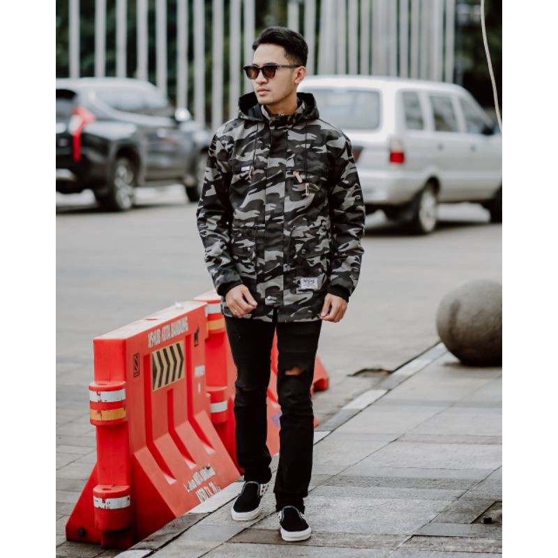 FELIX JAKET PARKA LORENG ARMY PREMIUM