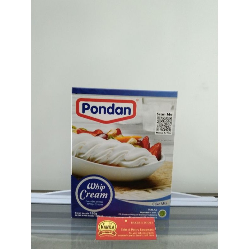 

Pondan Whip Cream