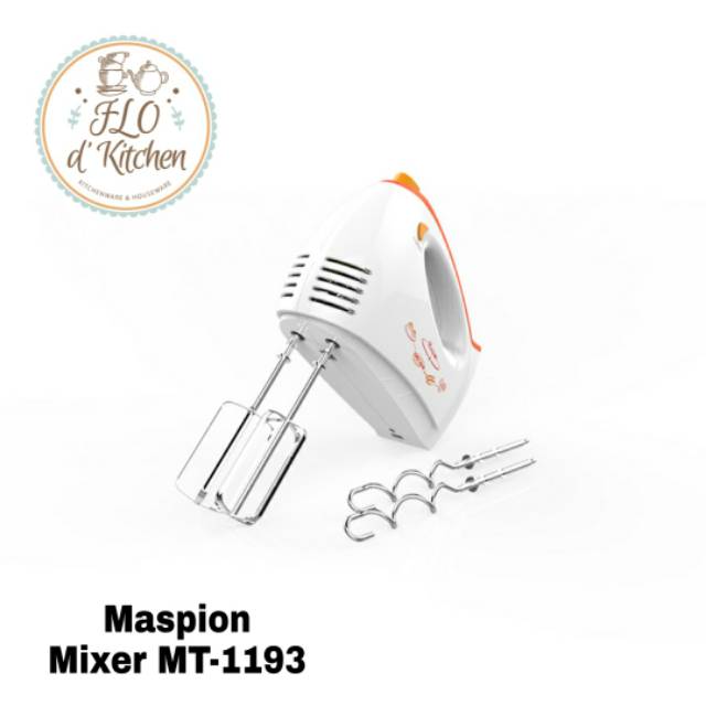 Maspion Hand Mixer MT-1193 TURBO