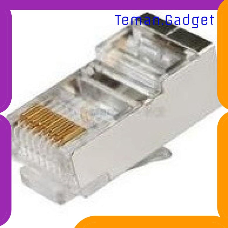 TG-AI176 KEPALA LAN RJ45 CAT5 SHIELDED 1PCS