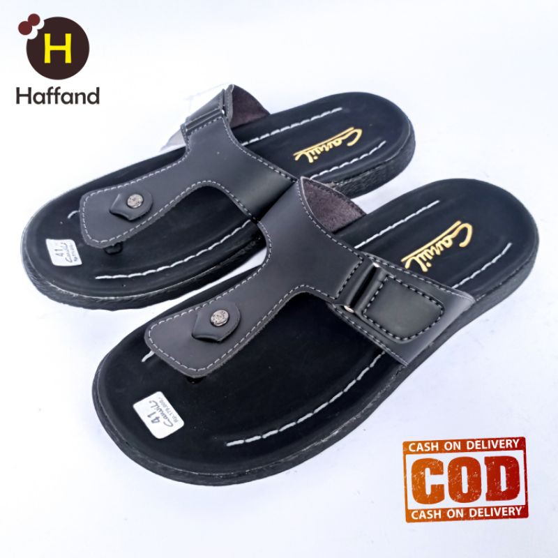 Haffand - Sandal jepit canvil sandal japit distro original untuk lebaran