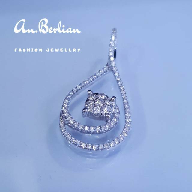 Liontin Tabur Berlian Eropa Fashion cantik