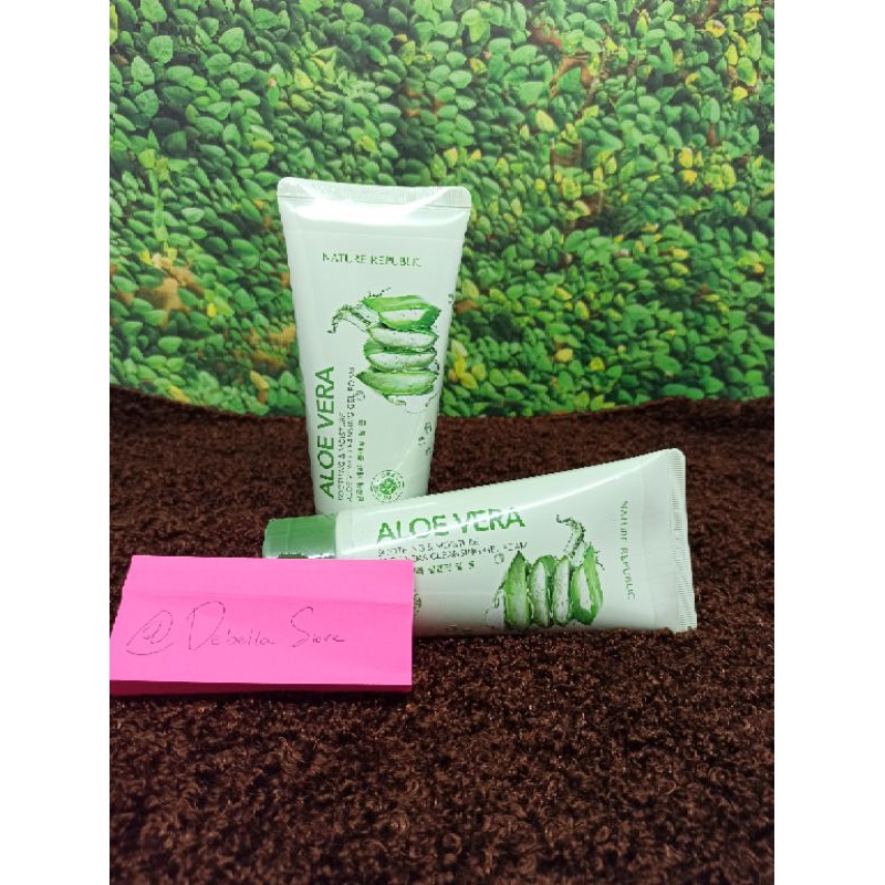 NATURE REPUBLIC Aloe Vera Cleansing Gel Foam 150ml