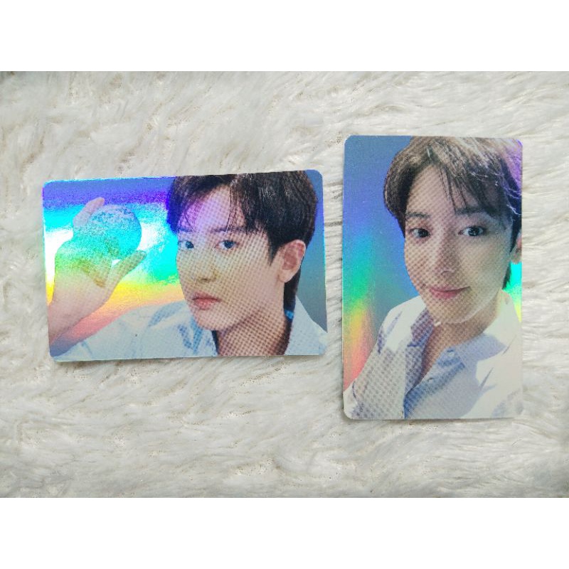 Photocard (PC) Chanyeol X Nacific Blue Ocean Hologram