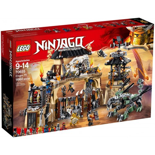 Toys LEGO Ninjago Dragon Pit 70655