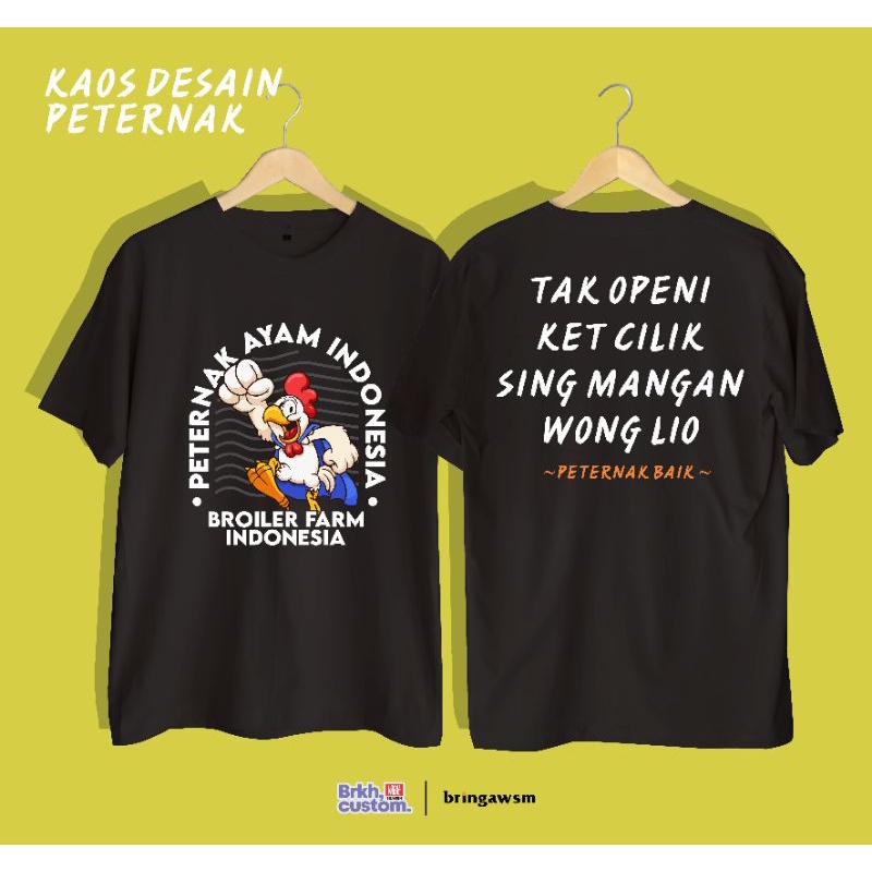 KAOS PETERNAK INDONESIA | KAOS DRIVER | KAOS KICAU MANIA