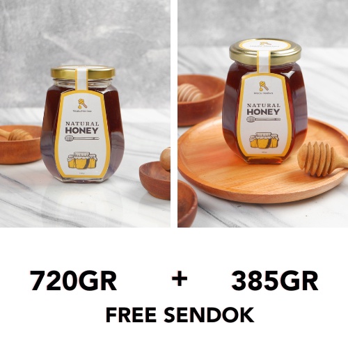 

BELI 1 GRATIS 1 MADU RAW HONEY 720gr free 385