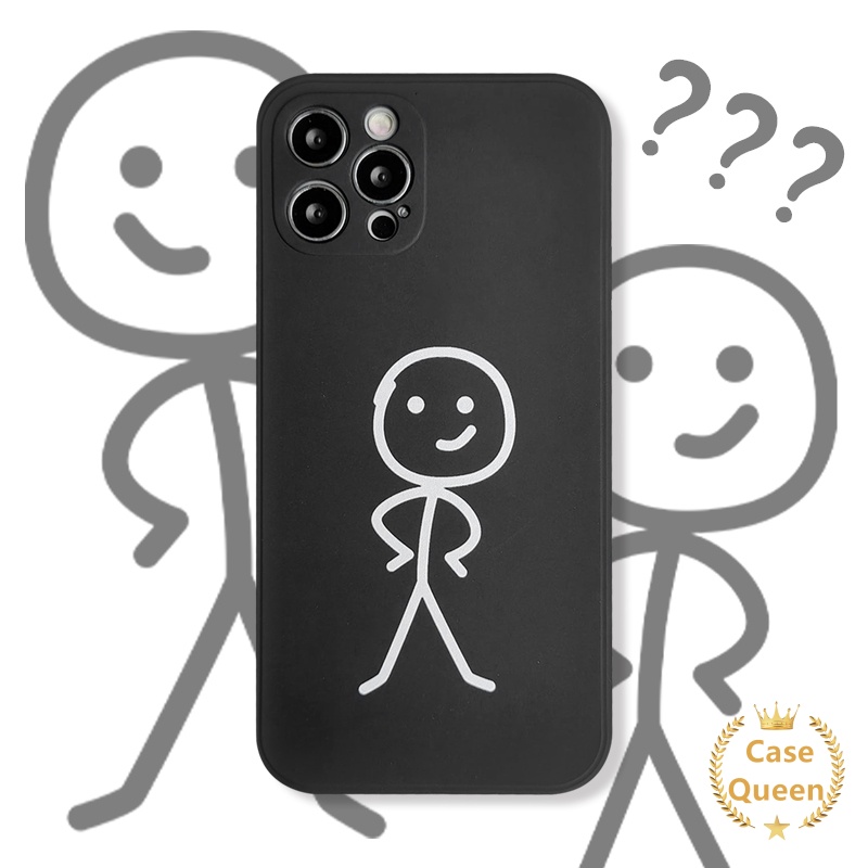 Case Desain Stickman Untuk Samsung A22 A31 A71 A52S A30S A52 A20S A32 A03S A70 A50 A50S A12 A51 A72 A10S