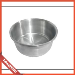 Mangkok Baskom Kobokan Aluminium  12cm / Kobokan Alumunium / Wadah Aluminium Murah  200gr