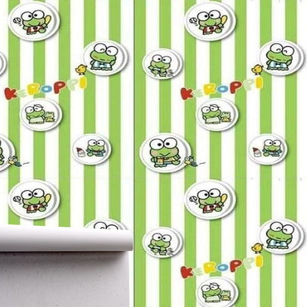 Wallpaper dinding 3d kamar tidur / Wallpaper dinding kamar tidur anak wallstiker Karakter Lucu Ukuran 45Cmx5M / 10M Termurah-GH133-5M