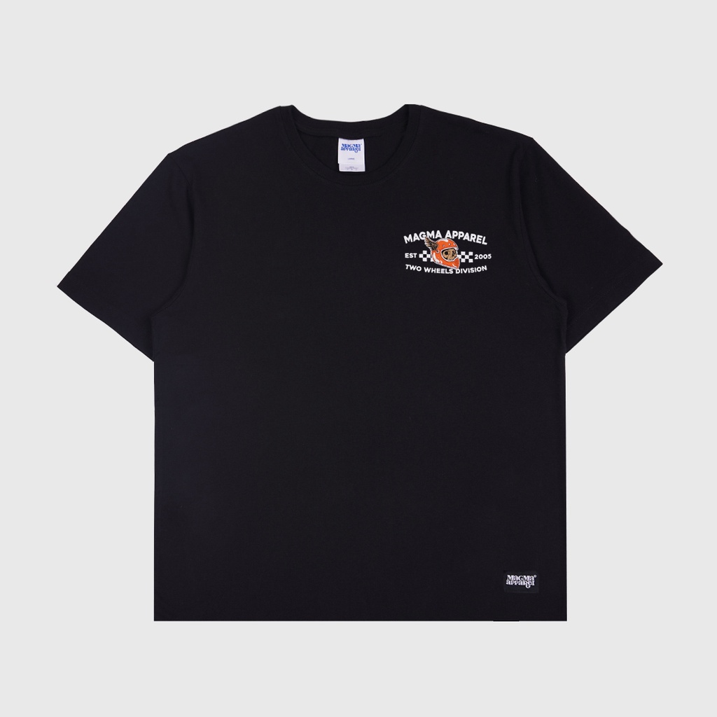 Magma T Shirt Lenate 04 Hitam Kaos MAGMA Apparel