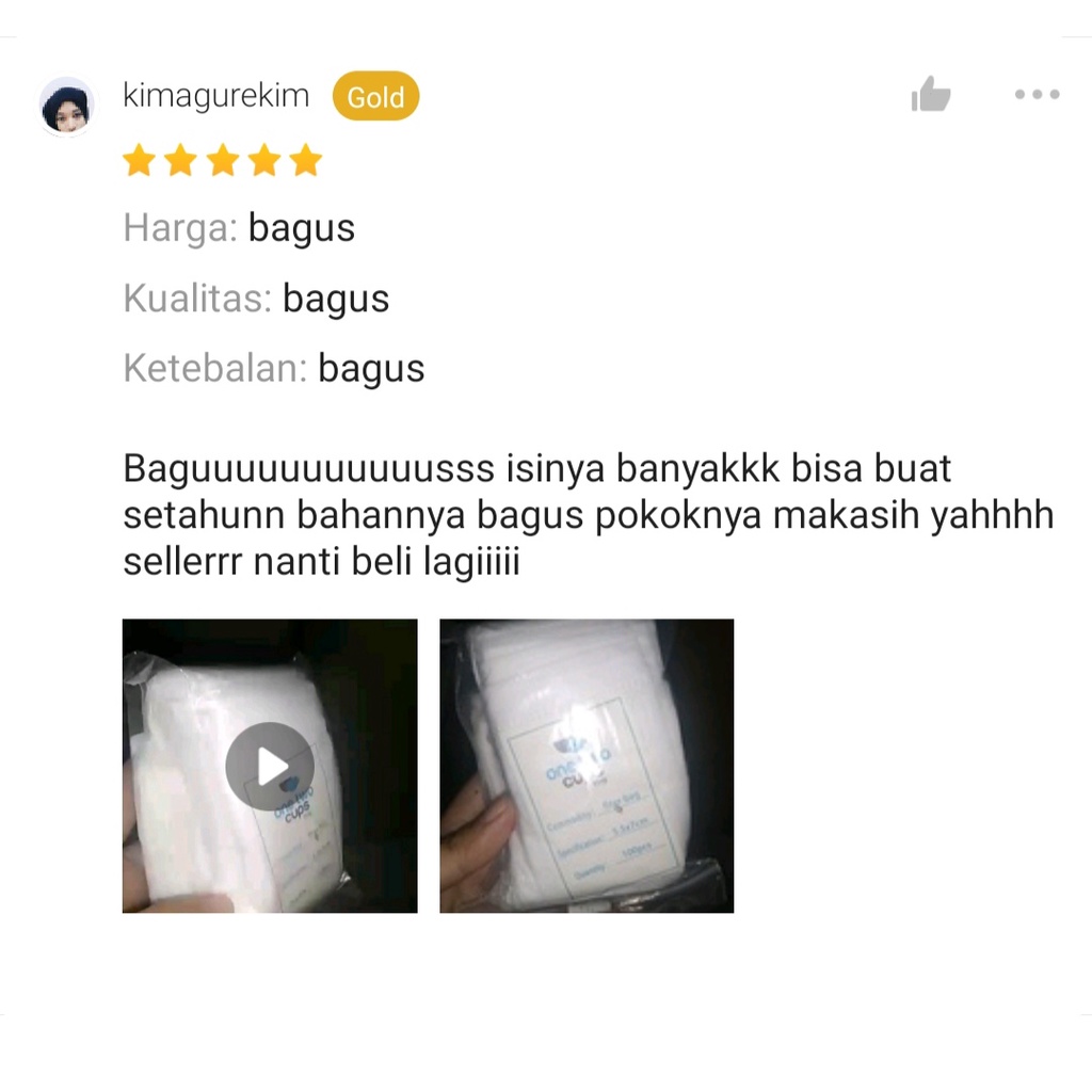 100pcs Kantong Teh Celup Kosong Teabag Herbal || Perlengkapan Dapur Rumah Barang Unik Murah Lucu - T110-4