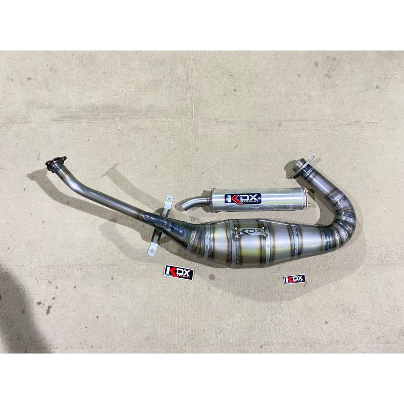 Knalpot Kdx Exhaust Original Jogja Ninja 2tak R RR SS Original Racing Jogja Harian Touring Juragankn