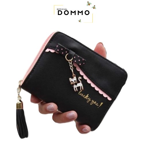 (BAYAR DITEMPAT)  DOMPET MINI VALENT BISA BAYAR DI TEMPAT COD - Dompet Lipat Wanita MORYMONY